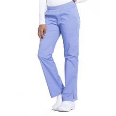 Mid Rise Straight Leg Pull-on Cargo Pant